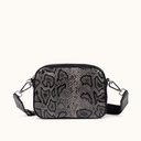 Bandolera Camera Bag con Estampado Animal y Acabado Metalizado BLOCK FUN BLACK LIZARD CROSSBODY CAMERA (1)