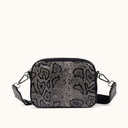 Bandolera Camera Bag con Estampado Animal y Acabado Metalizado BLOCK FUN BLACK LIZARD CROSSBODY CAMERA (2)