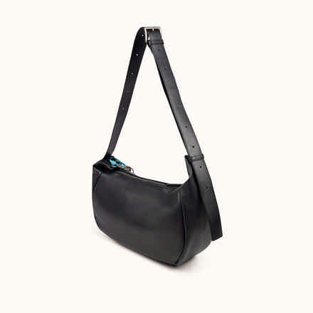 Bolso Hobo Verde Agua con Asa Ajustable y Charms CHARMS HOBO AQUA (8)