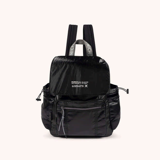 Mochila TÃ©cnica para PortÃ¡til en Poliamida Reciclada DEEP RECYCLED BACKPACK BLACK (1)