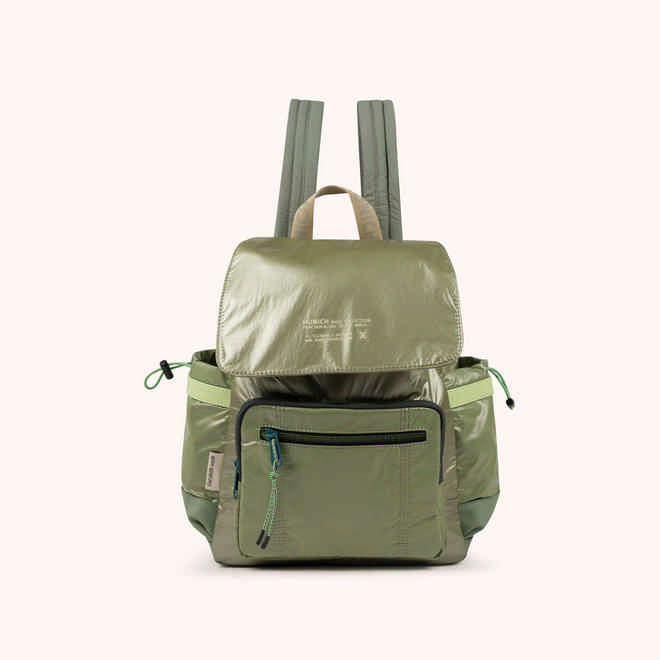 Mochila TÃ©cnica para PortÃ¡til en Poliamida Reciclada DEEP RECYCLED BACKPACK KHAKI (1)