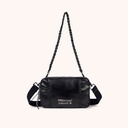 Bolso Bandolera Doble Metalizado en Poliamida Reciclada DEEP RECYCLED CROSSBODY DOUBLE PLATA (9)