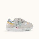 MUNICH BABY GOAL 1627 Zapatilla Infantil con Doble Velcro y Estampado Corazones (2)