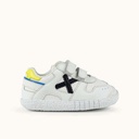 MUNICH BABY GOAL 1627 Zapatilla Infantil con Doble Velcro y Estampado Corazones (8)
