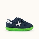 MUNICH BABY GOAL 1627 Zapatilla Infantil con Doble Velcro y Estampado Corazones (10)