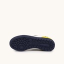 MUNICH G-3 KID 451 Zapatilla de FÃºtbol Sala Infantil Blanca con Detalles Amarillo y Azul (5)
