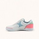 MUNICH G-3 KID 461 Zapatilla de FÃºtbol Sala Infantil Blanca con Detalles Pastel (4)