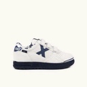 MUNICH G-3 KID 461 Zapatilla de FÃºtbol Sala Infantil Blanca con Detalles Pastel (10)