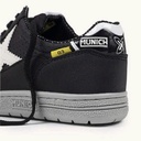 MUNICH G-3 KID VCO 458 Zapatillas Infantiles de FÃºtbol Sala Negras con TalÃ³n Rojo y Triple Velcro (11)