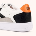 MUNICH LEGIT KID 25 Zapatilla Infantil Multimaterial en Blanco, Gris y Naranja (3)