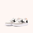 MUNICH LEGIT KID 25 Zapatilla Infantil Multimaterial en Blanco, Gris y Naranja (6)