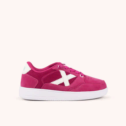 MUNICH LEGIT KID 25 Zapatilla Infantil Multimaterial en Blanco, Gris y Naranja (10)