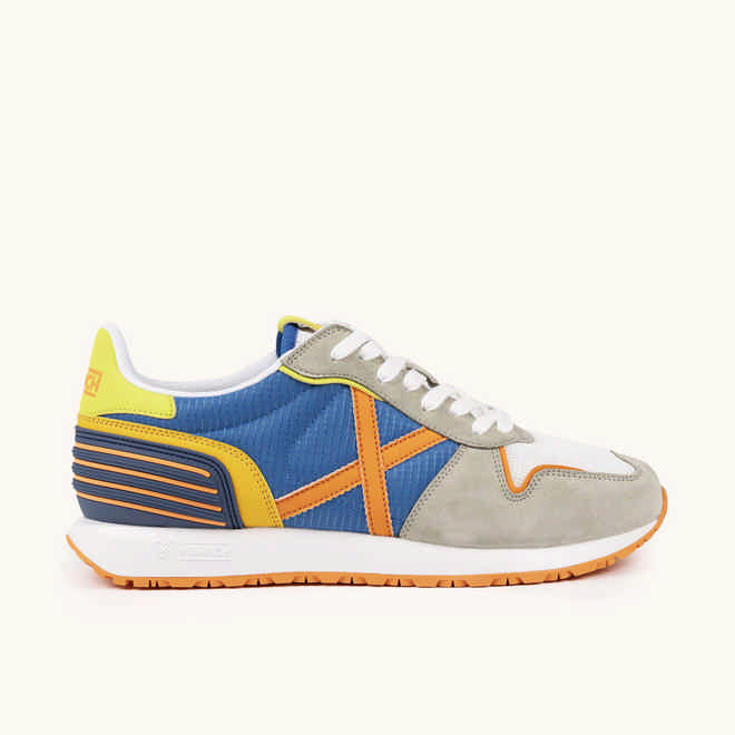 MUNICH MASSANA CLUB 605 Zapatillas Retro Running con Paneles Contrastados (1)