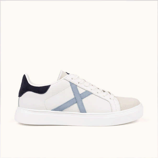 MUNICH RETE 117 Retro tenis y skate Blanco y Multicolor (1)
