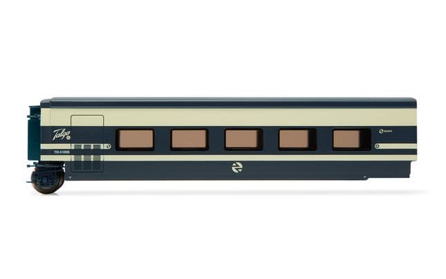 RENFE, Talgo Pendular, coche restaurante, versíon original azul/beige, ép. IV (1)