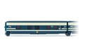 RENFE, Talgo Trenhotel, coche cama con la puerta con puerta a la derecha, versíon original azul/beige, ép. IV (1)