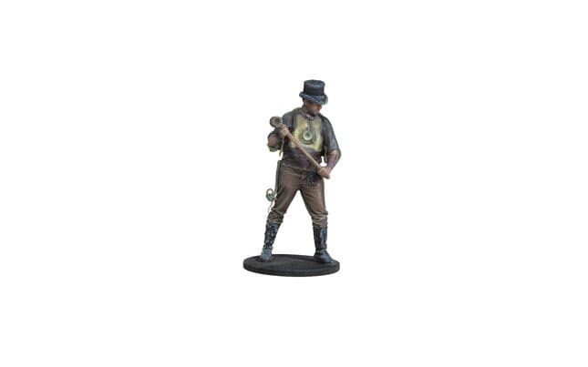 Figura 10 cm SteamPunk 'serpiente de piedra' (1)