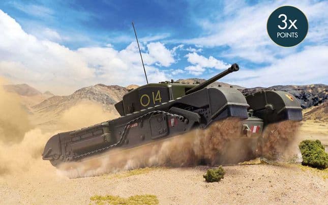 British Churchill Mk.IV Tank 'To Catch a Tiger' (1)