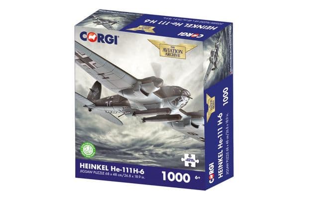 Corgi Jigsaw Puzzle - Heinkel He-111 H-6 (1)