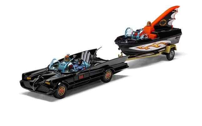 Corgi Toys - Batmobile & Bat Boat (1)