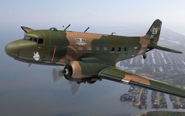 Douglas™ AC-47 Gunship ‘Spooky 086™' (Commemorative Air Force) (1)