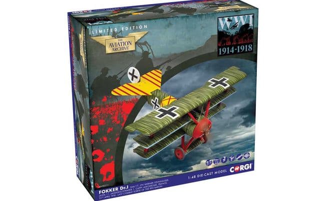 Fokker DR.1 Triplane - Jasta 11 - Ltn Werner Steinhauser (3)