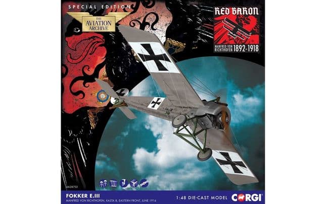 Fokker E.III, Manfred von Richthofen, Kasta 8, June 1916 (4)