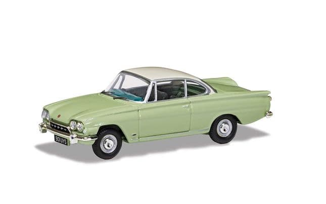 Ford Consul Capri 335 (109E) - Lime Green & Ermine White (2)