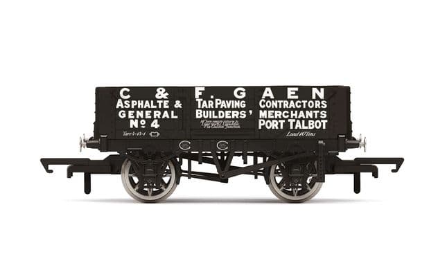 4 Plank Wagon, 'C&F Gaen' No. 4 - Era 2 (2)