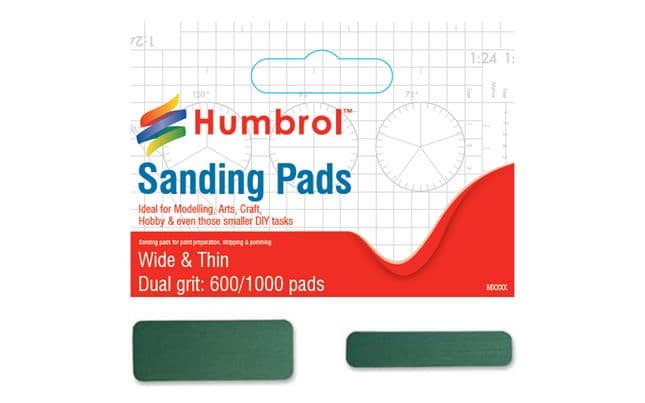 Sanding Pads (Twin Pack) - (Grits: 600/1000) (1)