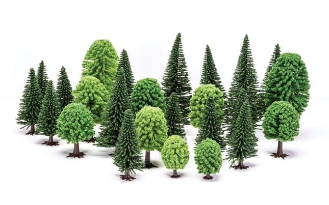 Hobby' Mixed (Deciduous and Fir) Trees (1)