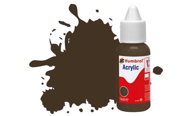 Acrylic Paint: 10 - Service Brown - Gloss - (14ml) (1)