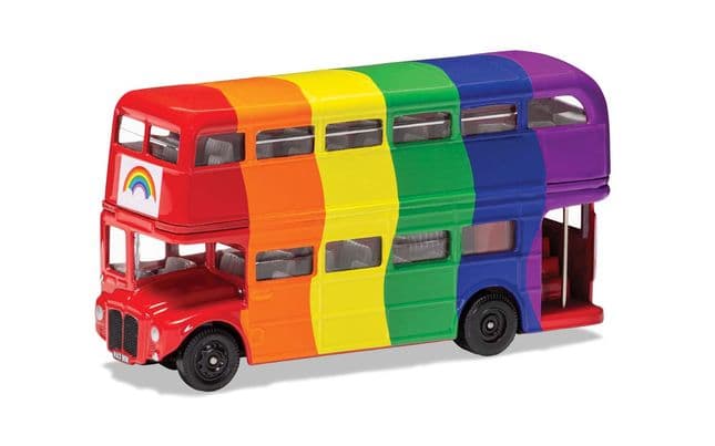 London Bus Rainbow (1)