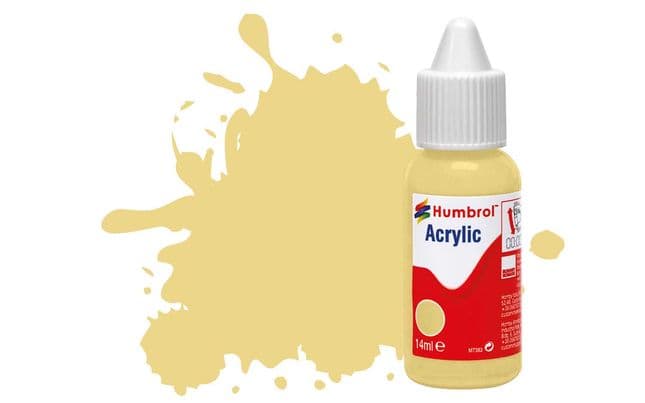 Acrylic Paint: 103 - Cream - Matt - (14ml) (1)