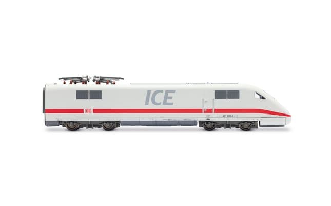 DB AG, ICE 1, Tz 186 "Chur" con pantografi svizzeri aggiuntivi, set base di 4 elementi (unità di testa motrice + folle, carrozza di servizio + 2ª classe), “Bock auf Graubünden” (5)