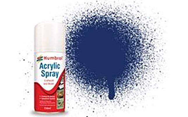 Acrylic Spray: 15 - Midnight Blue - Gloss - (150ml) (3)