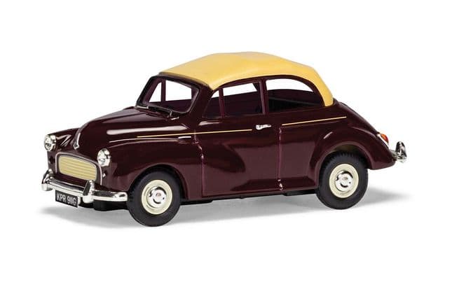 Morris Minor 1000 Convertible, Maroon 'B' (1)