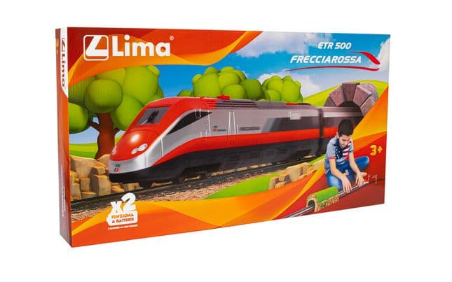 Treno Frecciarossa a batteria scala HO 1:87 (1)