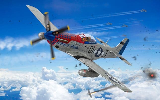 North American P-51D Mustang 'Jersey Jerk' - 356th USAAF - Major Donald Strait (1)