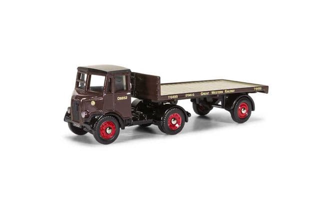 Thornycroft Nippy Flatbed Trailer - GWR (2)