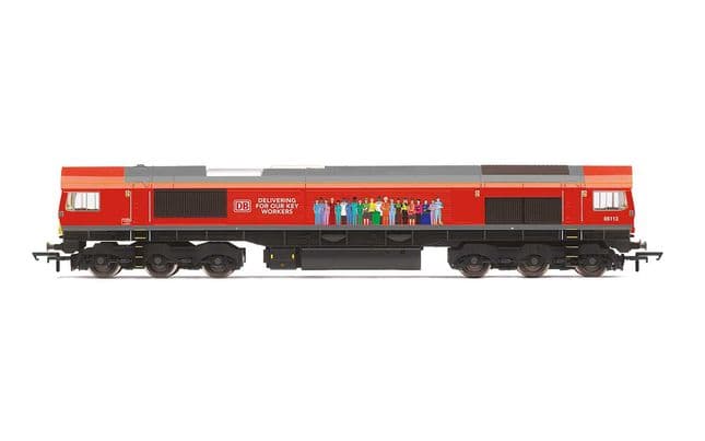 DB, Class 66, Co-Co, 66113 'Delivering For Our Key Workers' - Era 11 (1)
