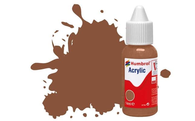 Acrylic Paint: 186 - Brown - Matt - (14ml) (1)