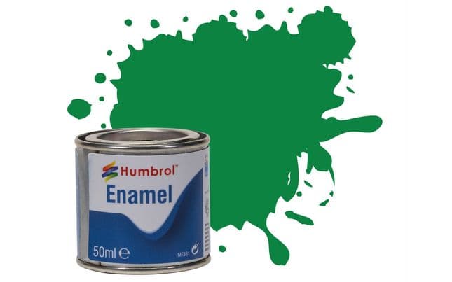 Enamel Paint: 2 - Emerald - Gloss - (50ml) (2)
