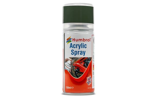 Acrylic Spray: 30 - Dark Green - Matt - (150ml) (2)