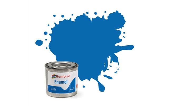 Enamel Paint: 52 - Baltic Blue - Metallic - (14ml) (1)