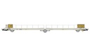 GEFCO, 3-axle flat wagon Ladks, grey livery, period IV-V (1)