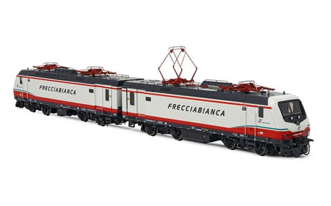 FS Trenitalia, set di 2 locomotive elettriche E.464 (entrambe motorizzate), livrea "Frecciabianca", ep. VI (2)
