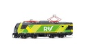 FS Trenitalia, E.464, nuova livrea “Regionale”, verde/giallo (1)