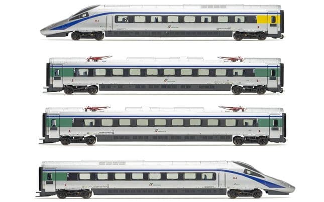 FS, set di 4 unità, elettrotreno ETR 610, livrea “Cisalpino”, ep. VI (1)