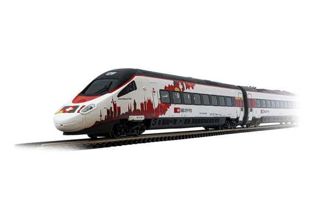 Lima Expert (H0 1:87) SBB, 4 unità di set di base di classe EMU RABe 503 in livrea bianca, contiene 2 powerheads (uno dei quali guidati) e 2 carrozze intermedie, periodo VI (2)